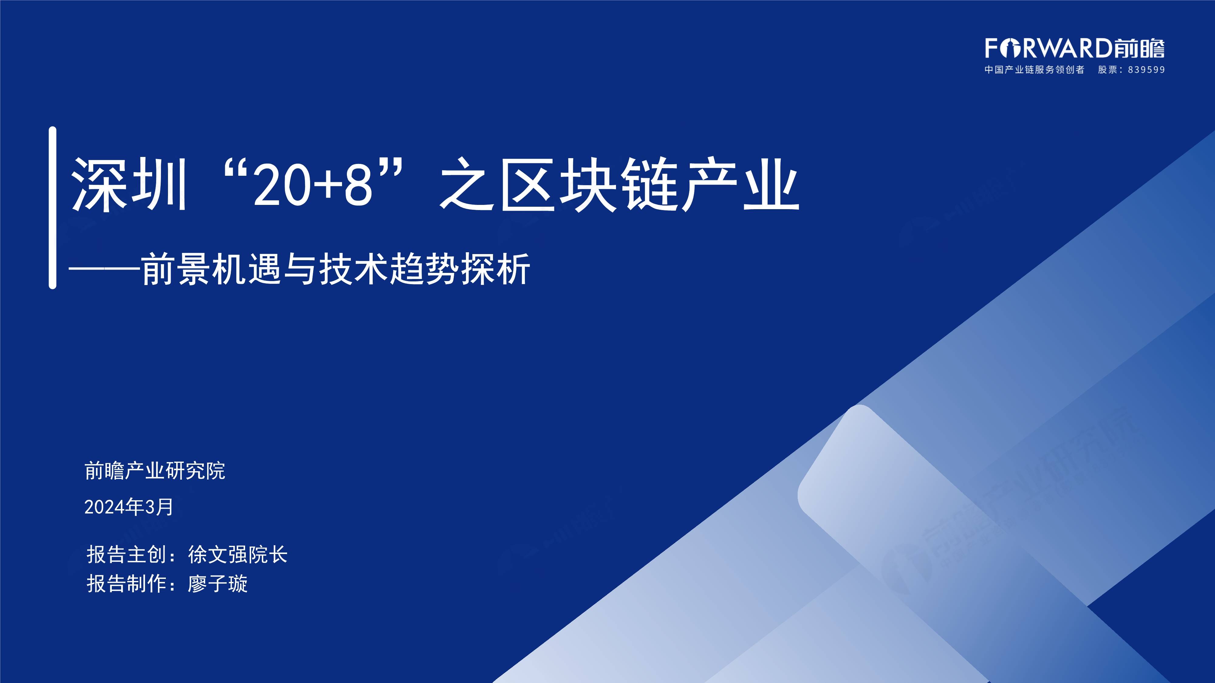 2024深圳20+8之區(qū)塊鏈產(chǎn)業(yè)-前景機(jī)遇與技術(shù)趨勢探析報(bào)告（免費(fèi)下載）