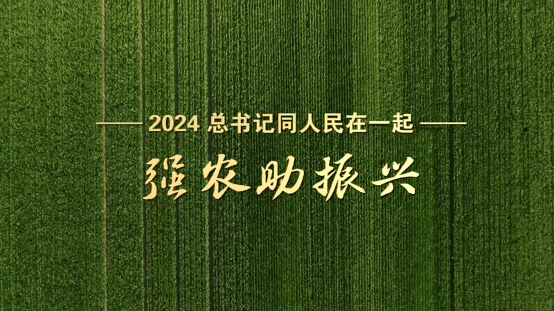 2024，總書記同人民在一起｜強(qiáng)農(nóng)助振興